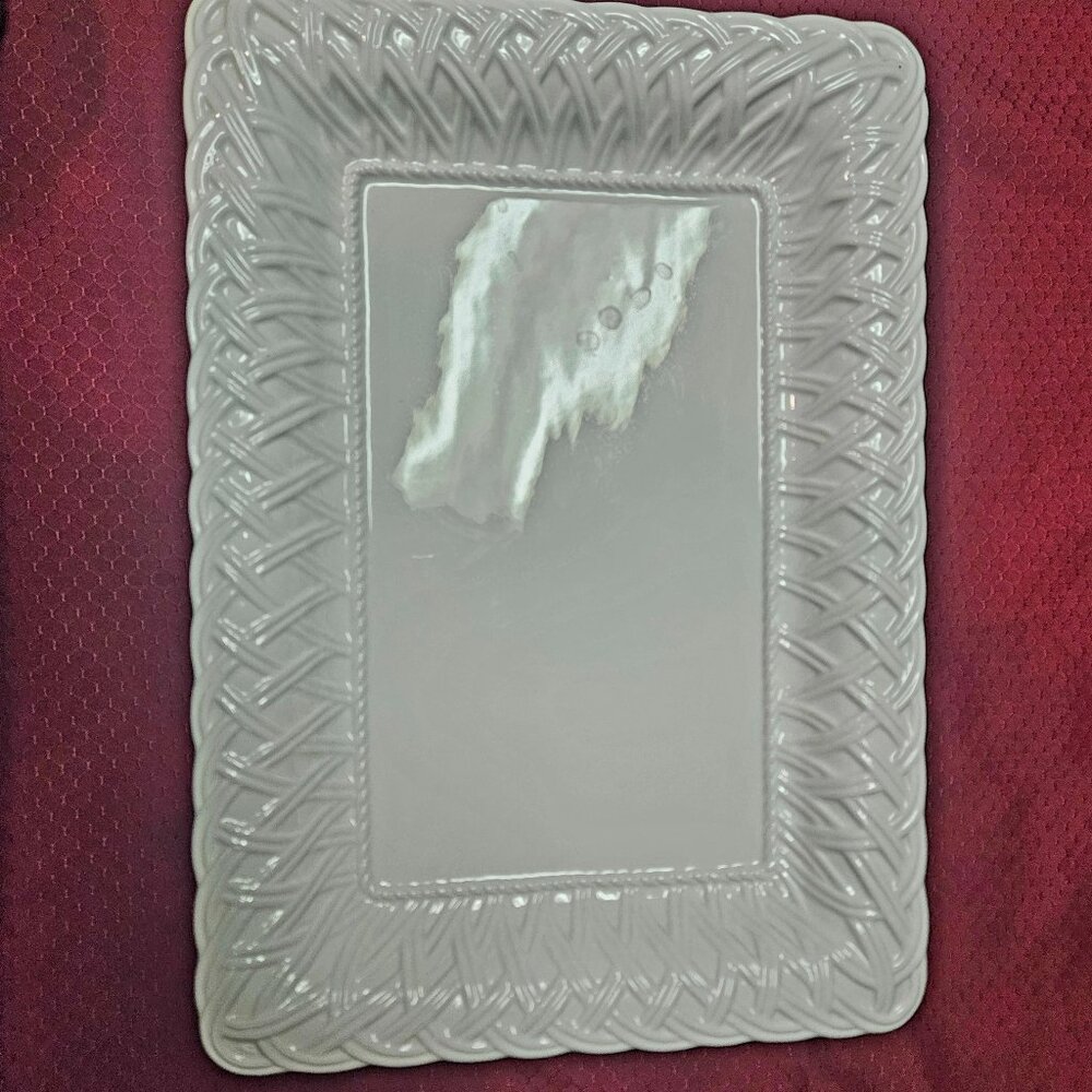 Tiffany & Co white serving platter